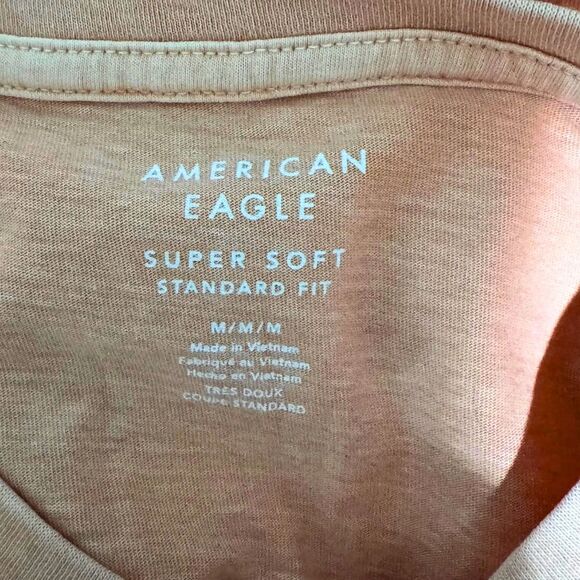 AMERICAN EAGLE 1977 Mens Short Sleeve Super Soft Standard Fit Graphic Tee NWOT M - Picture 6 of 7